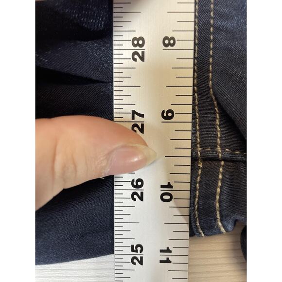 Universal Thread Jeans Womens 00 24R Dark Wash High Rise Pull-On Jegging Skinny - Picture 4 of 13
